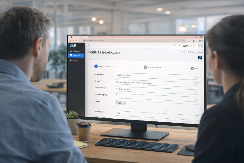 GateBooking Zeitfenster-Buchungsprozess